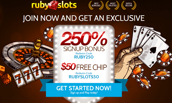 ruby slots no deposit