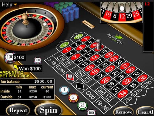 Raging Bull Casino Roulette Online