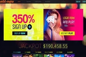 Wild Vegas Casino 350%