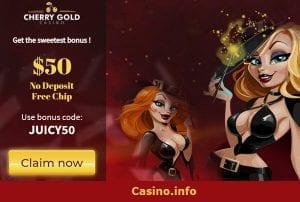 Cherry Gold Casino No Deposit 2019