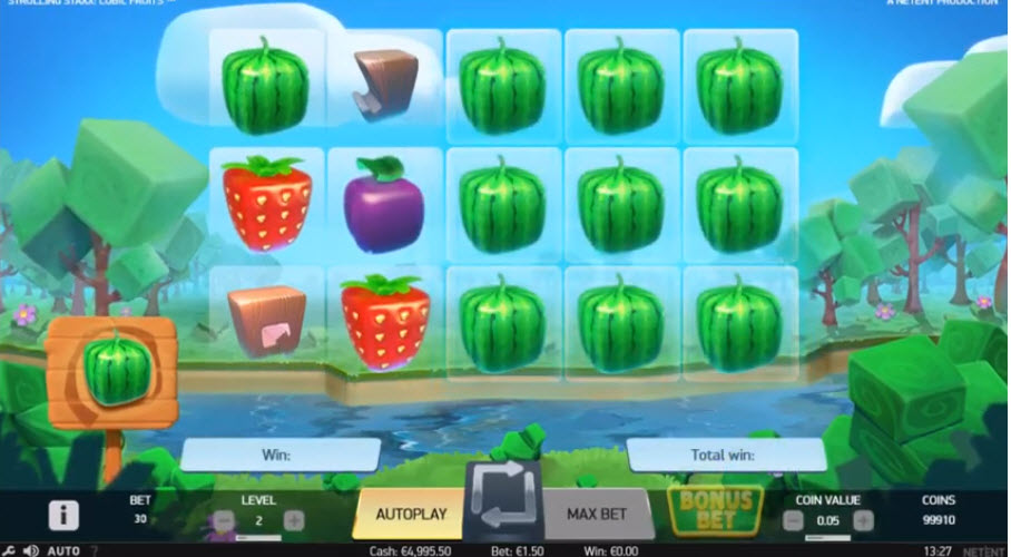 Strolling Staxx Cubic Fruits