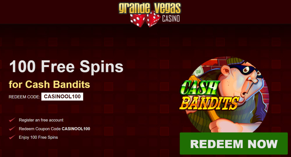 grande vegas casino  no deposit bonus codes