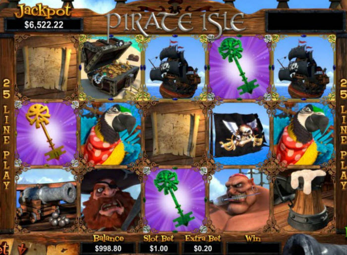 Pirate Isle Slot Game