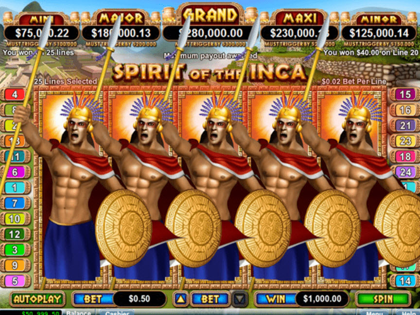 Spirit of the Inca Game