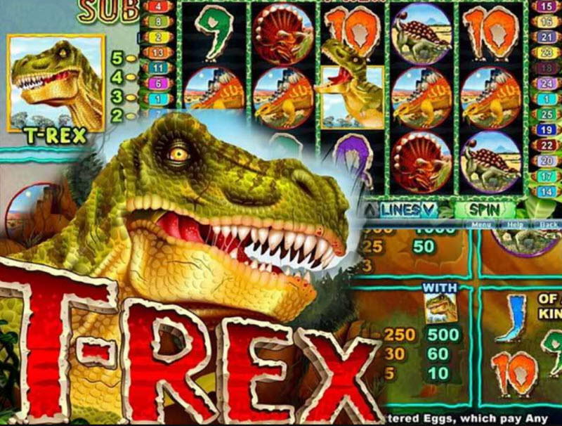 T rex slot