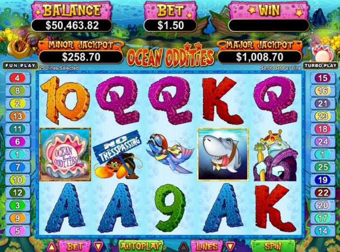 OCEAN ODDITIES SLOT