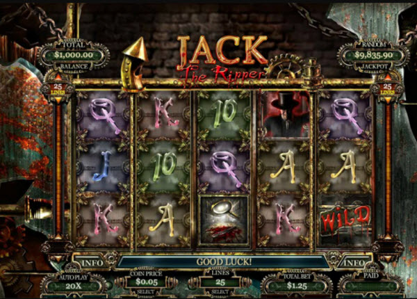 Jack the Ripper Slot