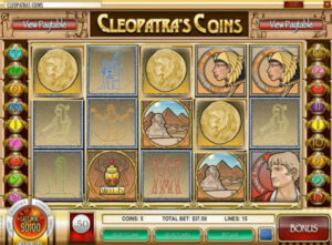 Cleopatra Coins Slot Machine