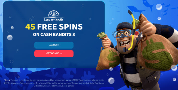 Las Atlantis Casino Free Spins