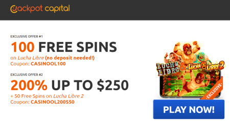 jackpot capital  no deposit bonus