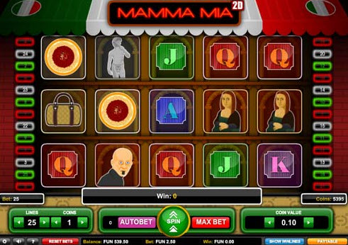 Mamma Mia 2D Slot