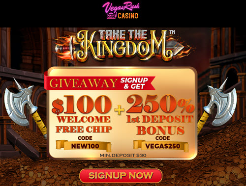 rush casino no deposit bonus