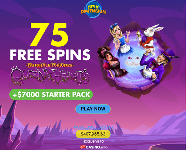 spin dimension casino no deposit bonus codes