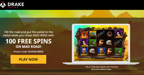 drake casino no deposit bonus