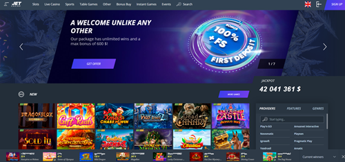 jet casino free spins