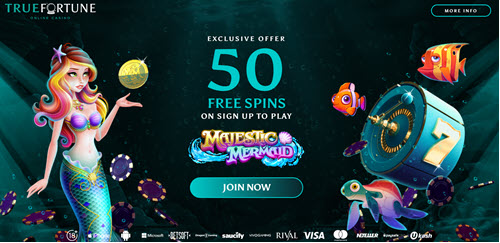 true fortune free spins