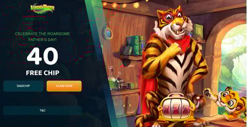 Lucky Tiger Casino $40 Free Chip Lucky Tiger Casino $40 Free Chip
