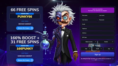 MR o Casino - Halloween No Deposit Bonus