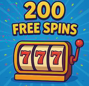 200 free spins