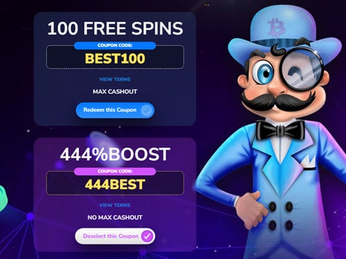 Mr O Casino 100 Free Spins BEST100