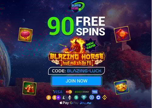 Sloto Stars Casino 90 Free Spins